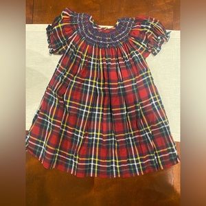 Smockingbird Smocked Girls Bishop Dress